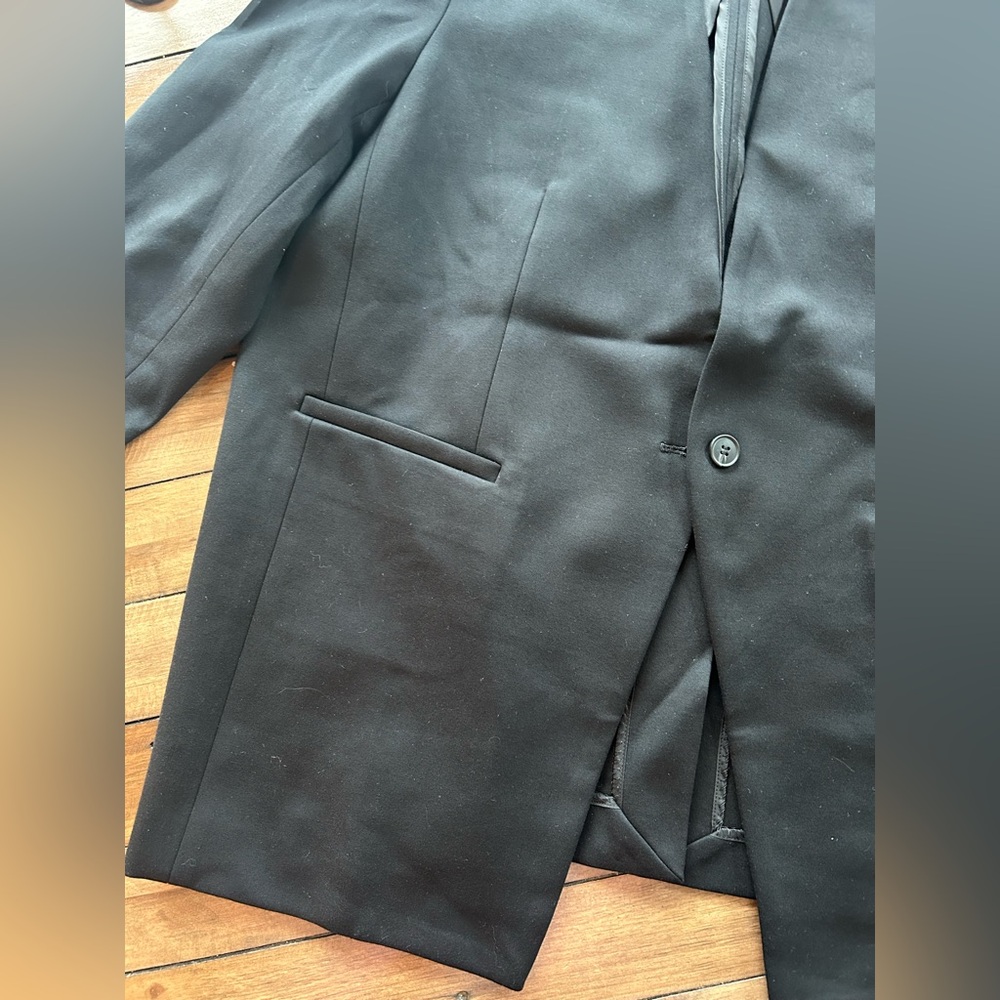 SPANX Navy Open-Front Blazer - Picture 10 of 16